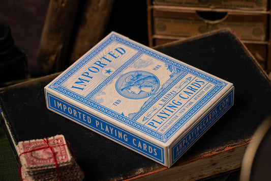 IMPORTED PLAYING CARDS BLUE EDITION NO. 4