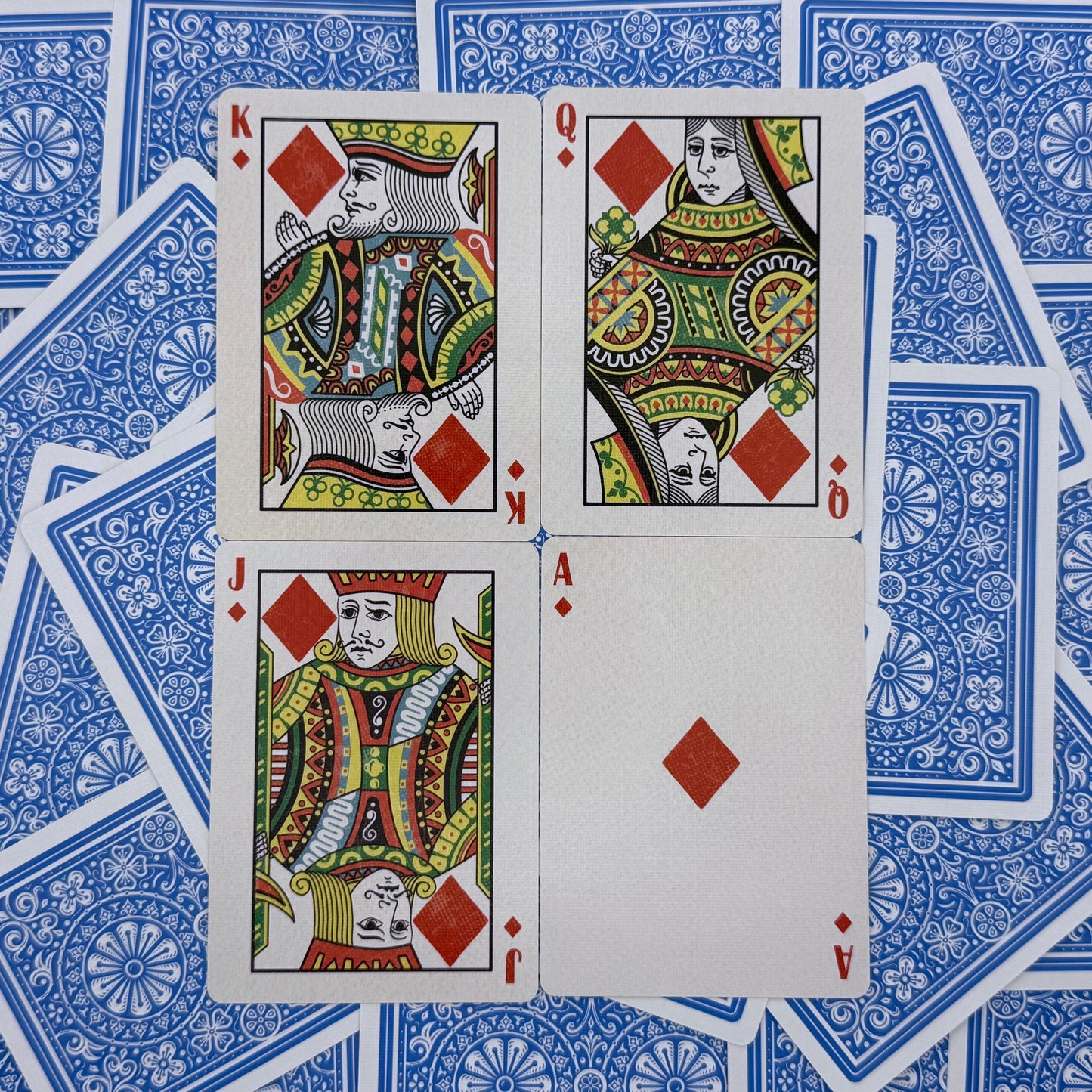 *NEW* IMPORTED PLAYING CARDS BLUE EDITION NO. 4