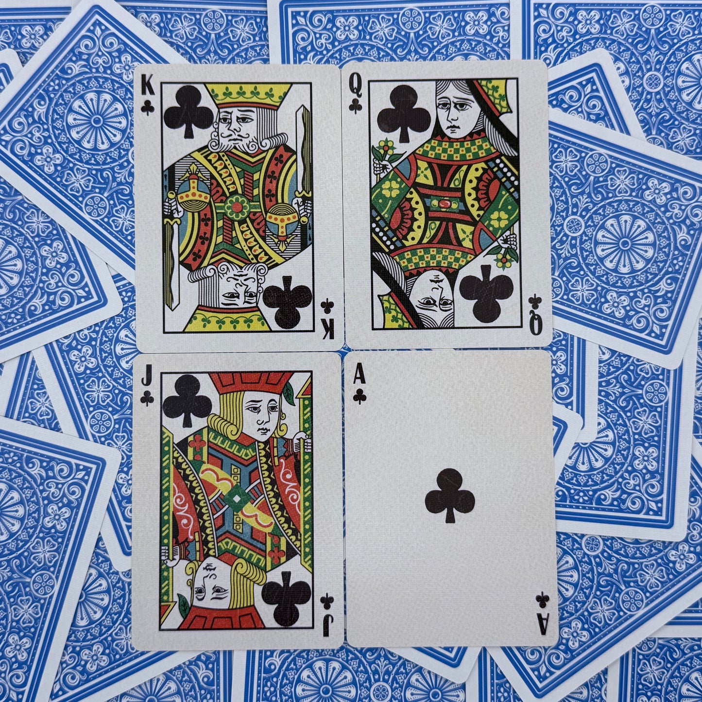 *NEW* IMPORTED PLAYING CARDS BLUE EDITION NO. 4