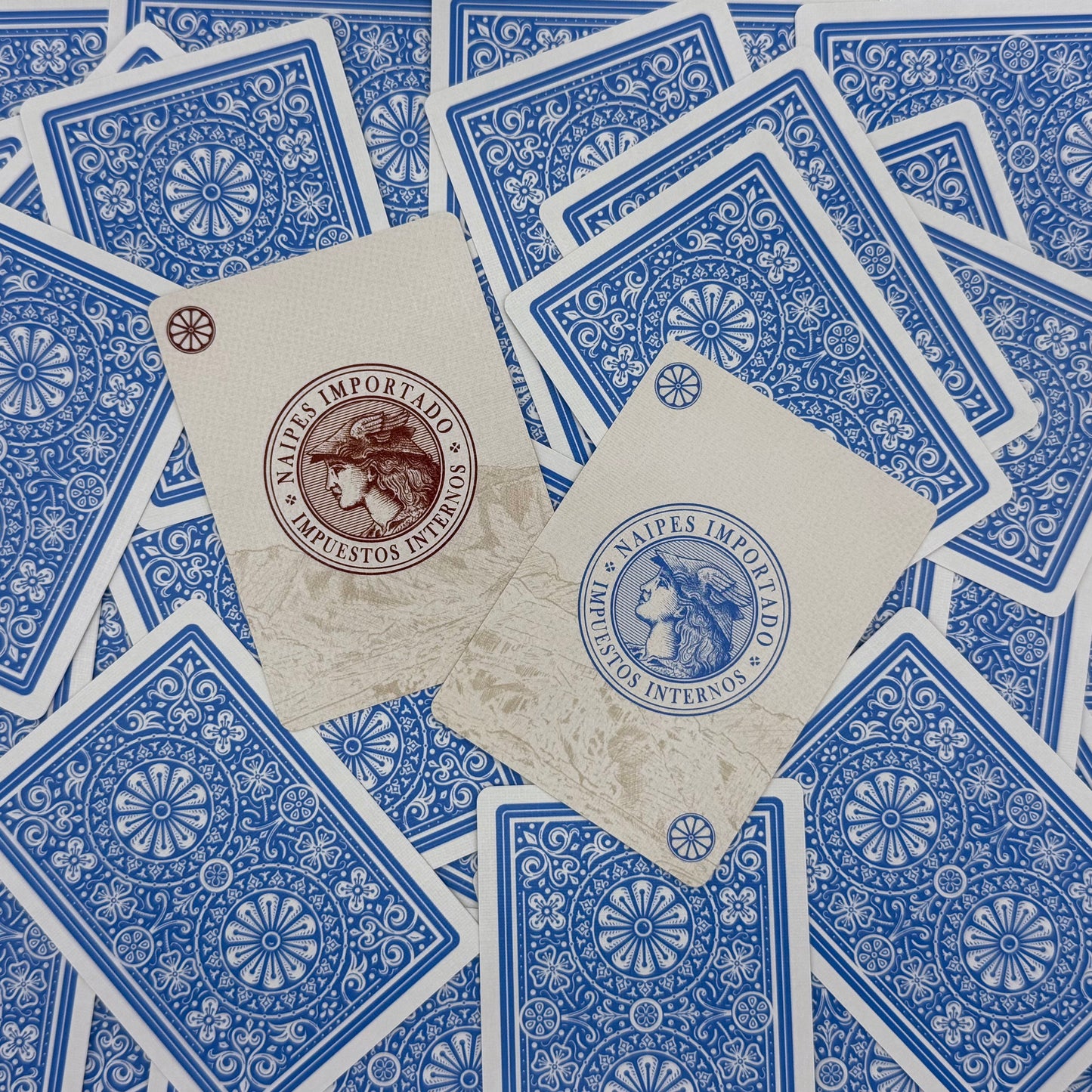 *NEW* IMPORTED PLAYING CARDS BLUE EDITION NO. 4