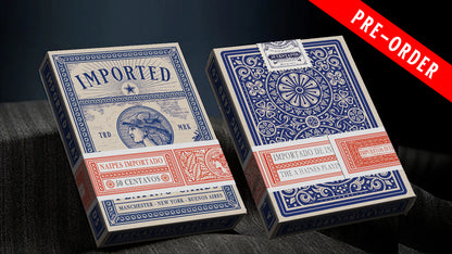 (PRE-ORDER)  IMPORTED PLAYING CARDS BLUE EDITION NO. 4