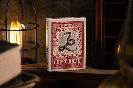 COPPERHEAD VINTAGE EDITION (2023) PLAYING CARDS - SIGNED BY THE ARTIST