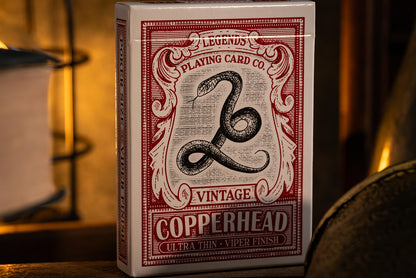 COPPERHEAD VINTAGE EDITION (2023) PLAYING CARDS - SIGNED BY THE ARTIST