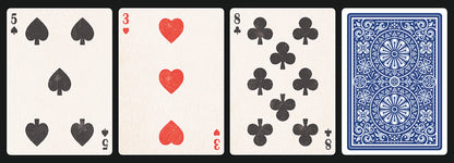 (PRE-ORDER)  IMPORTED PLAYING CARDS BLUE EDITION NO. 4