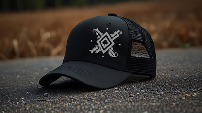 EMBROIDERED TRUCKER CAP - LOGO